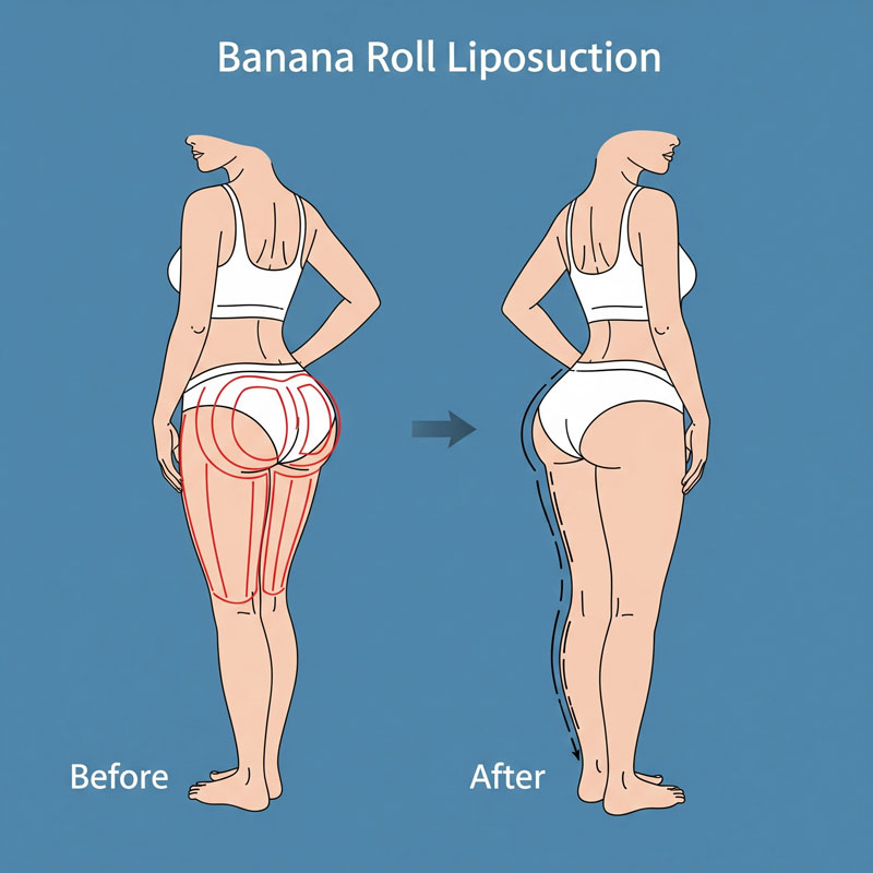 Liposuction (Banana Roll Removal) Image